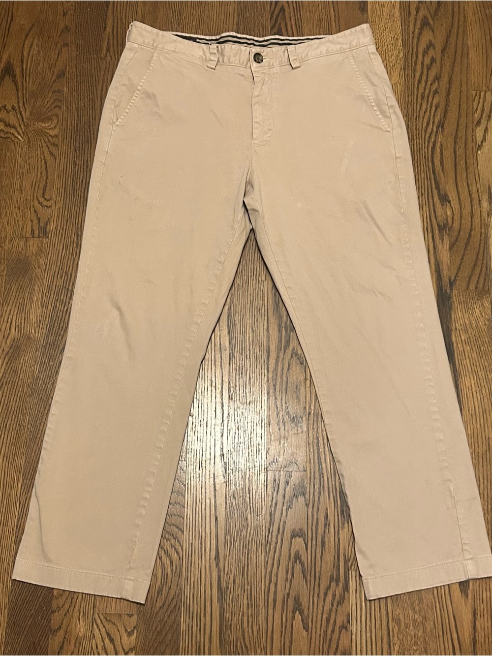 Johnston & Murphy Light Beige Chino Pants 32x 30